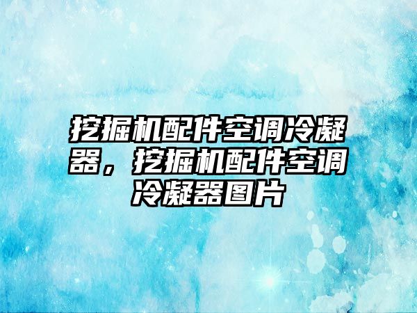 挖掘機(jī)配件空調(diào)冷凝器，挖掘機(jī)配件空調(diào)冷凝器圖片