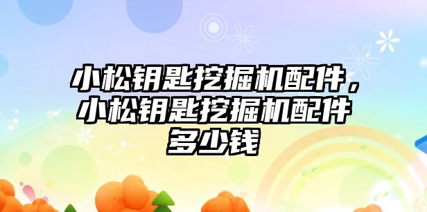 小松鑰匙挖掘機配件，小松鑰匙挖掘機配件多少錢