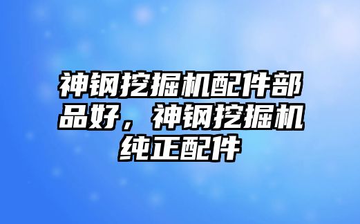 神鋼挖掘機配件部品好，神鋼挖掘機純正配件