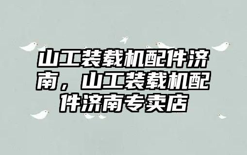 山工裝載機配件濟南，山工裝載機配件濟南專賣店