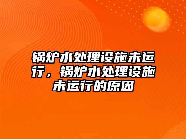 鍋爐水處理設(shè)施未運(yùn)行，鍋爐水處理設(shè)施未運(yùn)行的原因