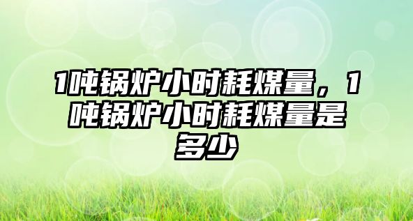 1噸鍋爐小時耗煤量，1噸鍋爐小時耗煤量是多少