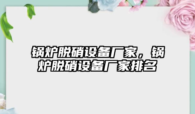 鍋爐脫硝設(shè)備廠家，鍋爐脫硝設(shè)備廠家排名