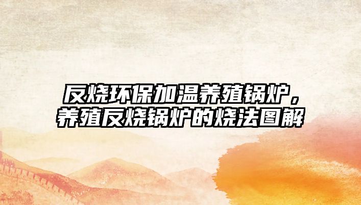 反燒環(huán)保加溫養(yǎng)殖鍋爐，養(yǎng)殖反燒鍋爐的燒法圖解