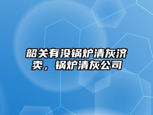 韶關(guān)有沒鍋爐清灰濟賣，鍋爐清灰公司