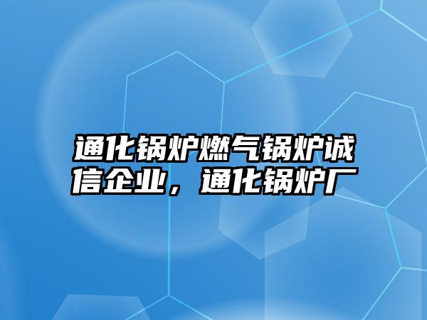 通化鍋爐燃氣鍋爐誠信企業(yè)，通化鍋爐廠