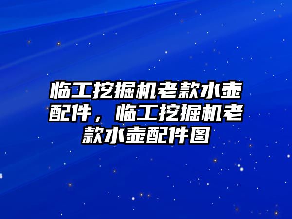 臨工挖掘機老款水壺配件，臨工挖掘機老款水壺配件圖