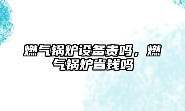 燃氣鍋爐設備貴嗎，燃氣鍋爐省錢嗎