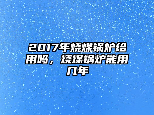 2017年燒煤鍋爐給用嗎，燒煤鍋爐能用幾年