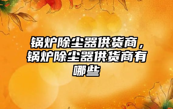 鍋爐除塵器供貨商，鍋爐除塵器供貨商有哪些