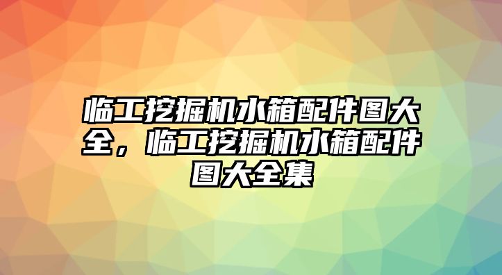 臨工挖掘機(jī)水箱配件圖大全，臨工挖掘機(jī)水箱配件圖大全集