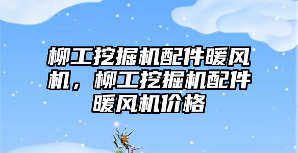 柳工挖掘機配件暖風(fēng)機，柳工挖掘機配件暖風(fēng)機價格