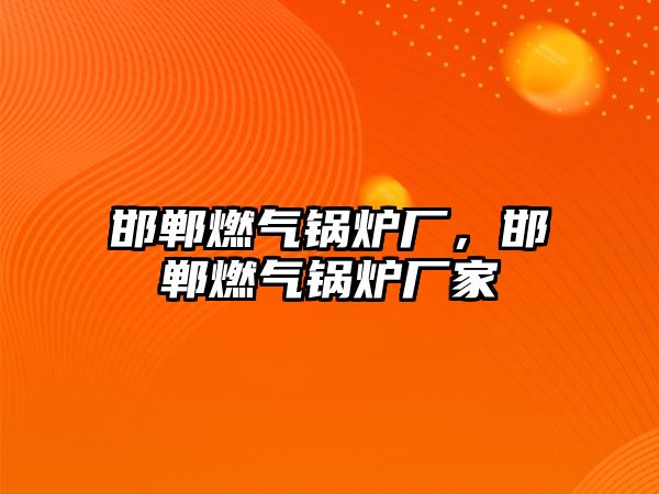 邯鄲燃?xì)忮仩t廠，邯鄲燃?xì)忮仩t廠家