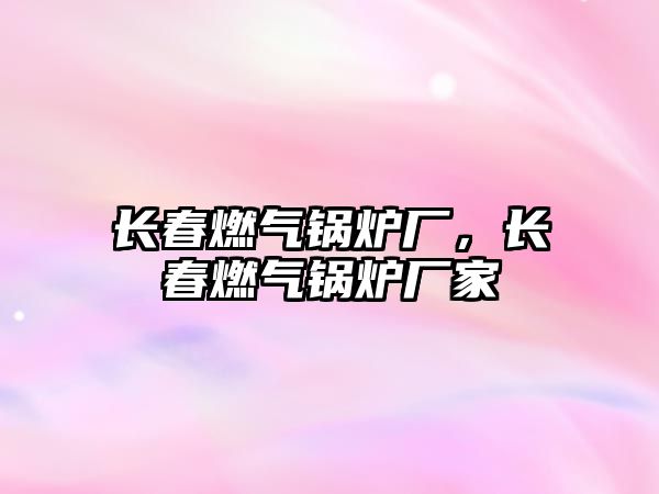 長(zhǎng)春燃?xì)忮仩t廠，長(zhǎng)春燃?xì)忮仩t廠家