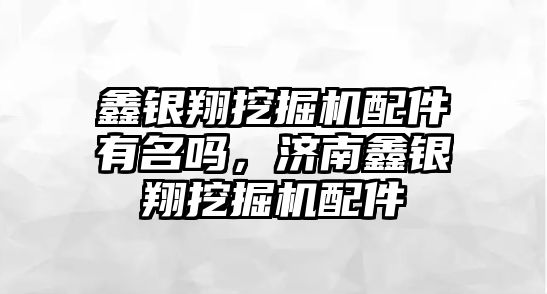 鑫銀翔挖掘機(jī)配件有名嗎，濟(jì)南鑫銀翔挖掘機(jī)配件