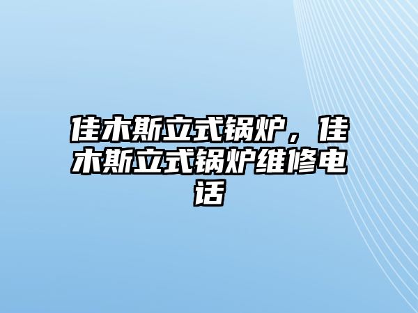 佳木斯立式鍋爐，佳木斯立式鍋爐維修電話