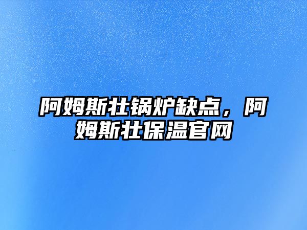 阿姆斯壯鍋爐缺點，阿姆斯壯保溫官網