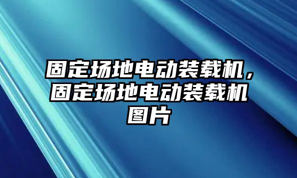 固定場地電動裝載機(jī)，固定場地電動裝載機(jī)圖片