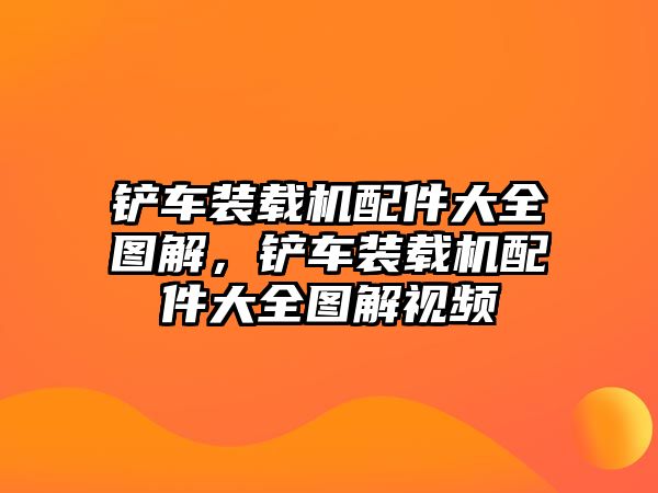 鏟車裝載機(jī)配件大全圖解，鏟車裝載機(jī)配件大全圖解視頻