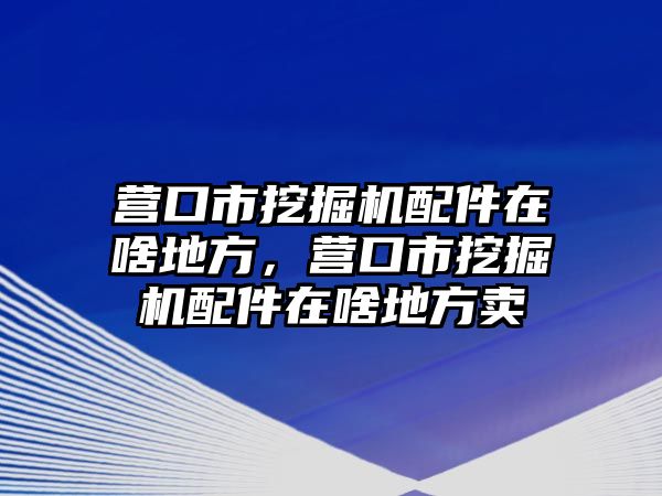 營口市挖掘機配件在啥地方，營口市挖掘機配件在啥地方賣