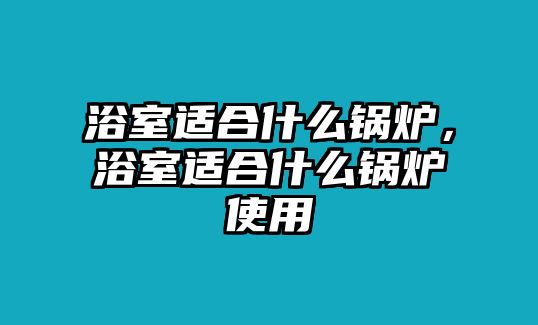 浴室適合什么鍋爐，浴室適合什么鍋爐使用