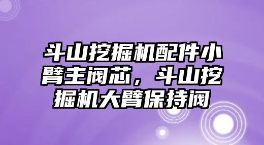 斗山挖掘機(jī)配件小臂主閥芯，斗山挖掘機(jī)大臂保持閥