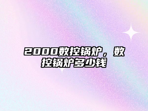 2000數(shù)控鍋爐，數(shù)控鍋爐多少錢(qián)