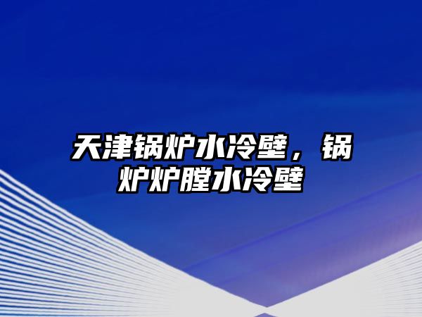 天津鍋爐水冷壁，鍋爐爐膛水冷壁