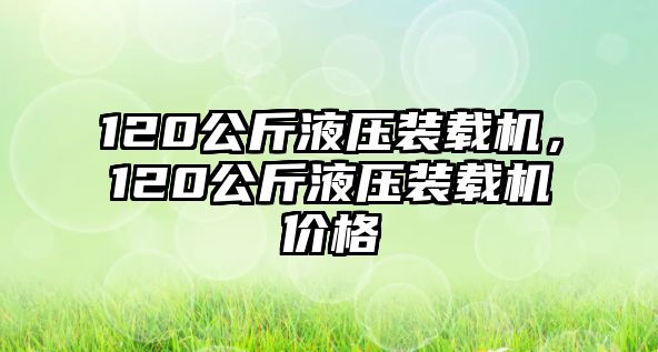 120公斤液壓裝載機(jī)，120公斤液壓裝載機(jī)價(jià)格