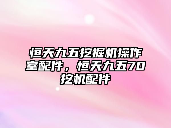 恒天九五挖掘機操作室配件，恒天九五70挖機配件