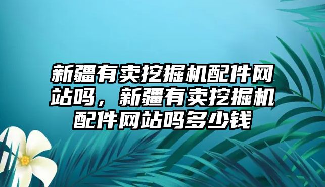 新疆有賣挖掘機(jī)配件網(wǎng)站嗎，新疆有賣挖掘機(jī)配件網(wǎng)站嗎多少錢