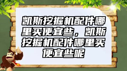 凱斯挖掘機配件哪里買便宜些，凱斯挖掘機配件哪里買便宜些呢