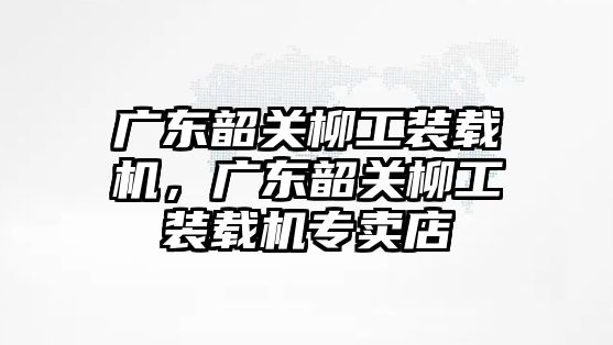 廣東韶關(guān)柳工裝載機(jī)，廣東韶關(guān)柳工裝載機(jī)專賣店