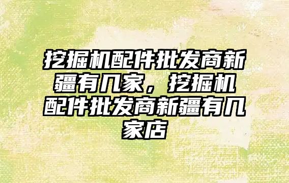 挖掘機配件批發(fā)商新疆有幾家，挖掘機配件批發(fā)商新疆有幾家店