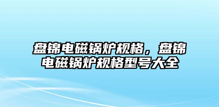 盤錦電磁鍋爐規(guī)格，盤錦電磁鍋爐規(guī)格型號大全