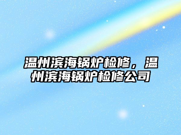 溫州濱海鍋爐檢修，溫州濱海鍋爐檢修公司