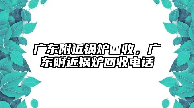 廣東附近鍋爐回收，廣東附近鍋爐回收電話