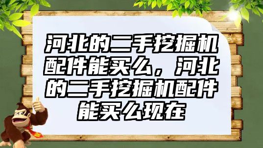 河北的二手挖掘機(jī)配件能買(mǎi)么，河北的二手挖掘機(jī)配件能買(mǎi)么現(xiàn)在