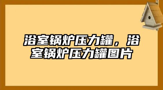 浴室鍋爐壓力罐，浴室鍋爐壓力罐圖片