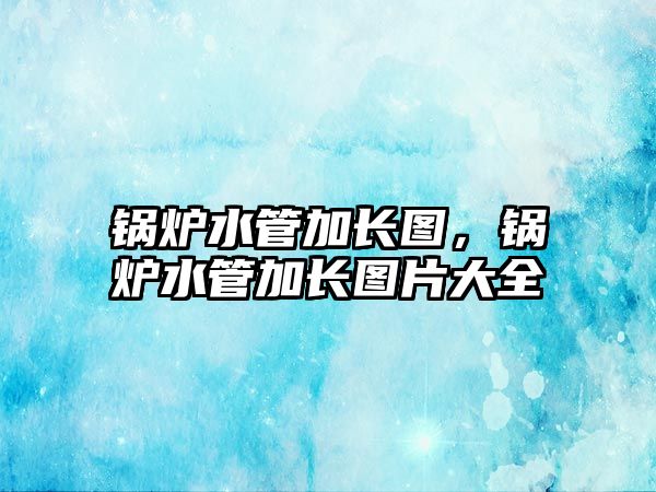 鍋爐水管加長(zhǎng)圖，鍋爐水管加長(zhǎng)圖片大全