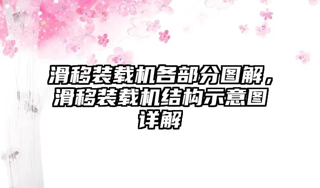 滑移裝載機(jī)各部分圖解，滑移裝載機(jī)結(jié)構(gòu)示意圖詳解